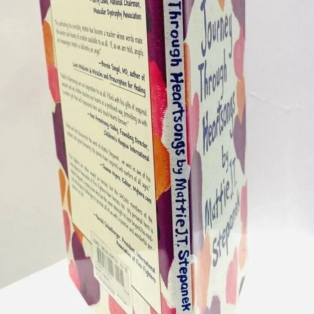 JOURNEY THROUGH HEARTSONGS Book By Mattie J.T. Stepanek Hardcover Brand New - Picture 3 of 8